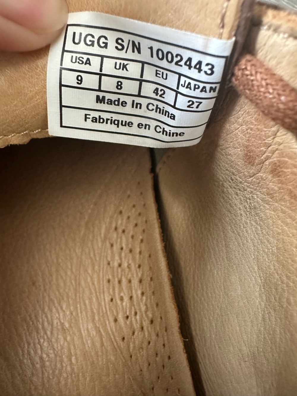 UGG Men's Brown Suede Moc Toe Boat Shoes - Picture 5 of 10